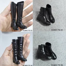 1/6 Women BlackShoes Female Boots Models FS-33 FS-34 FS-35 FS-36 Toy for 12in Soldier Action Figure Cllections
1/6 Women BlackShoes Female Boots Models FS-33 FS-34 FS-35 FS-36 Toy for 12in Soldier Action Figure Cllections