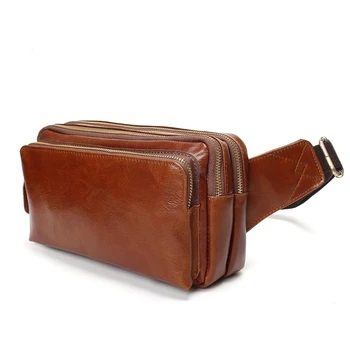 100% Genuine Leather Waist Packs Fanny Pack Belt Bag Phone Pouch Bags Travel Waist Pack Male Small Waist Bag Leather Pouch 
100% Genuine Leather Waist Packs Fanny Pack Belt Bag Phone Pouch Bags Travel Waist Pack Male Small Waist Bag Leather Pouch