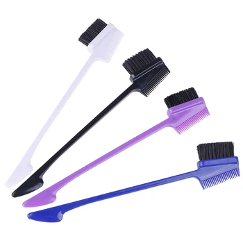 Beauty Double Sided Edge Control Eyebrow Comb Portable Eye brow Eyelash Brushes Hair Styling brush
Beauty Double Sided Edge Control Eyebrow Comb Portable Eye brow Eyelash Brushes Hair Styling brush
