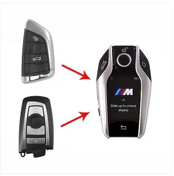 KEYECU Modified Boutique Smart LCD Key 315MHz HUF5662,434MHz HUF5767,868 MHz 5WK49861 for BMW 3 5 7 F Series FEM/BDC/CAS4/CAS4+
KEYECU Modified Boutique Smart LCD Key 315MHz HUF5662,434MHz HUF5767,868 MHz 5WK49861 for BMW 3 5 7 F Series FEM/BDC/CAS4/CAS4+