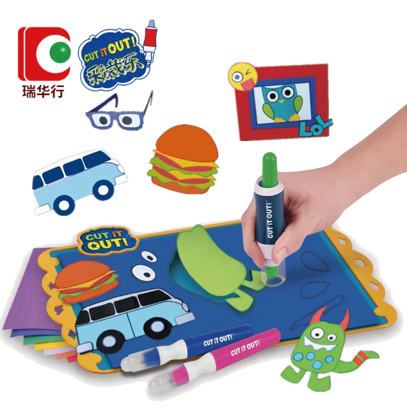 Color Cut Music Handmade DIY Painted Adhesive Colored Paper Cutting CHILDREN'S Toy Creative Design Set 302284
Color Cut Music Handmade DIY Painted Adhesive Colored Paper Cutting CHILDREN'S Toy Creative Design Set 302284