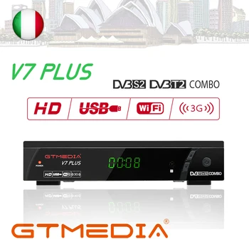 GTmedia V7 Plus Satellite Receiver DVB-T2/S2 Suport H.265 PowerVu Biss Key Ccam Youtube USB Wifi 1080P full HD Network Sharing
GTmedia V7 Plus Satellite Receiver DVB-T2/S2 Suport H.265 PowerVu Biss Key Ccam Youtube USB Wifi 1080P full HD Network Sharing