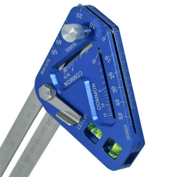 Multifunction Carpentry Triangle Angle Ruler Aluminum Alloy Marking Measure Tool
Multifunction Carpentry Triangle Angle Ruler Aluminum Alloy Marking Measure Tool