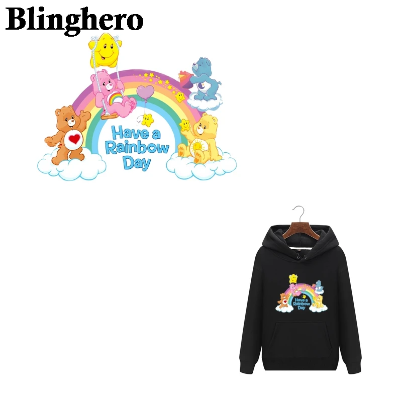 CA525 Cartoon Iron-on DIY Handmade Decoration Care Bears Patches for Kids Clothes Appliques Heat Transfer Sticker on Clothes
CA525 Cartoon Iron-on DIY Handmade Decoration Care Bears Patches for Kids Clothes Appliques Heat Transfer Sticker on Clothes