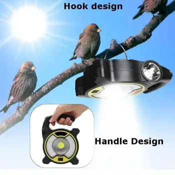Camping Lights Work Light COB LED Portable Lantern Hiking Torch Warning Lamp Super Bright Tent Lamp Outdoor Travel
Camping Lights Work Light COB LED Portable Lantern Hiking Torch Warning Lamp Super Bright Tent Lamp Outdoor Travel