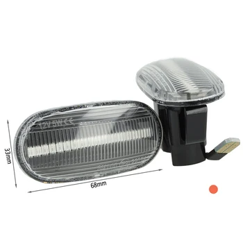 CARALL LN3221 Kit arrow Side Led Side Marker dynamic clear lens for Honda Civic Del Sol S2000 Acura Integra 
CARALL LN3221 Kit arrow Side Led Side Marker dynamic clear lens for Honda Civic Del Sol S2000 Acura Integra