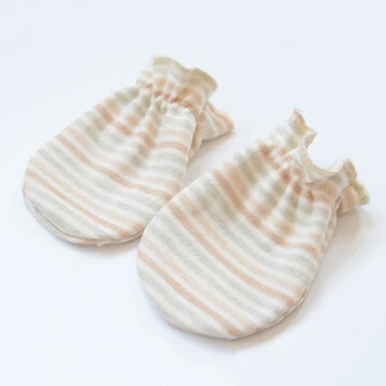 Baby Organic Cotton No Scratch Stripes Gloves Infant Handguard Proctection Warmer Newborn Boys Girls Anti-Scratch Mittens
Baby Organic Cotton No Scratch Stripes Gloves Infant Handguard Proctection Warmer Newborn Boys Girls Anti-Scratch Mittens