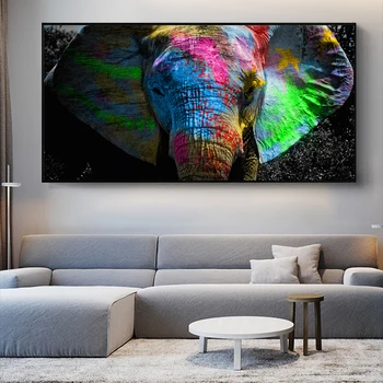 Colorful Elephant Graffiti Art Canvas Paintings On The Wall Posters And Prints African Animals Pictures Kids Room Decoration
Colorful Elephant Graffiti Art Canvas Paintings On The Wall Posters And Prints African Animals Pictures Kids Room Decoration