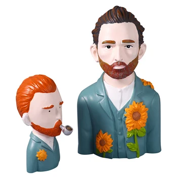 OIL PAINTING SCULPTURE ARTIST PORTRAIT STATUE SUNFLOWER CARVED FIGURINES OFFICE DECORATION CRAFTS BIRTHDAY GIFTS FOR FRIEND
OIL PAINTING SCULPTURE ARTIST PORTRAIT STATUE SUNFLOWER CARVED FIGURINES OFFICE DECORATION CRAFTS BIRTHDAY GIFTS FOR FRIEND