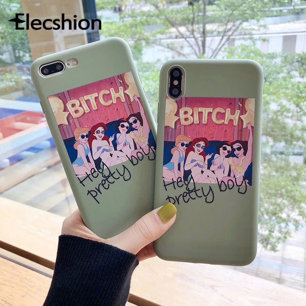 Cartoon Candy Color Case For iPhone 6 7 8 Plus Matte Silicone Phone Protection Coque For iPhone 6 XR XS Max Princess Covers Case
Cartoon Candy Color Case For iPhone 6 7 8 Plus Matte Silicone Phone Protection Coque For iPhone 6 XR XS Max Princess Covers Case