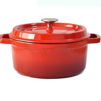 With Thick Cast Iron Pan Manual Cast Iron Pan Soup Pot Stew Uncoated Titanium Soup Stewing Cooking Pot Induction Cooker
With Thick Cast Iron Pan Manual Cast Iron Pan Soup Pot Stew Uncoated Titanium Soup Stewing Cooking Pot Induction Cooker