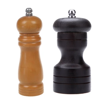 2 Pcs Pepper Spice Mill Shaker Grinder Vintage Manual Salt Grinding Tool for Pepper - 6 Inch & 4 Inch
2 Pcs Pepper Spice Mill Shaker Grinder Vintage Manual Salt Grinding Tool for Pepper - 6 Inch & 4 Inch