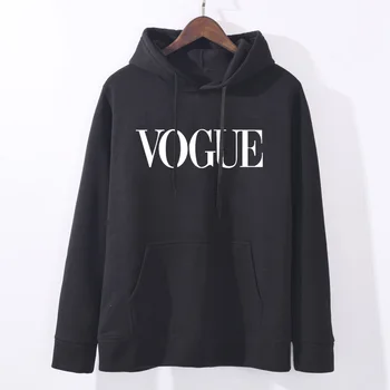 Hoodies Women 2019 Autumn VOGUE Printing solid color Sweatshirt O Neck Pullover Winter Female Tracksuit Plus Size Clothing
Hoodies Women 2019 Autumn VOGUE Printing solid color Sweatshirt O Neck Pullover Winter Female Tracksuit Plus Size Clothing
