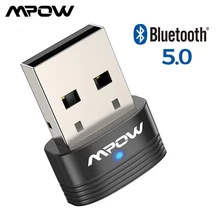 Mpow BT5.0 USB Bluetooth Adapter For PC Speaker Wireless Mouse Keyboard Music Audio Bluetooth Receiver Transmitter Mini Adapter
Mpow BT5.0 USB Bluetooth Adapter For PC Speaker Wireless Mouse Keyboard Music Audio Bluetooth Receiver Transmitter Mini Adapter