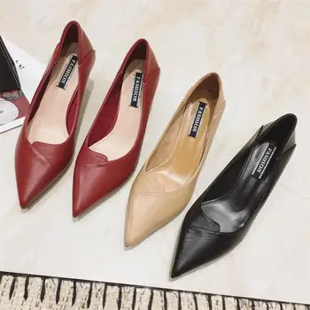 EOEODOIT Women Leather Heels Pumps Fashion Pointed Toe Slip On High Kitten Heel Party Office Casual Daily Shoes Soft Cozy 5 cm
EOEODOIT Women Leather Heels Pumps Fashion Pointed Toe Slip On High Kitten Heel Party Office Casual Daily Shoes Soft Cozy 5 cm