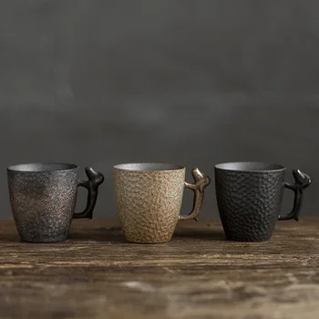 Japanese Retro Belt With Small Teacup Mugs Of Stoneware Cups Creative Ceramic Kungfu Black Tea Tie Guan Yin Teaware
Japanese Retro Belt With Small Teacup Mugs Of Stoneware Cups Creative Ceramic Kungfu Black Tea Tie Guan Yin Teaware