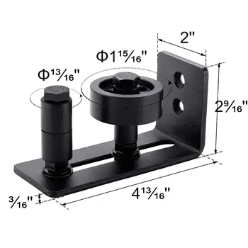 Hot 8 in 1 Metal Sliding Barn Door Hardware Kit Top Mounted Hanging Rail Hanger Track Adjustable Steel Closet Door Roller Rail B 
Hot 8 in 1 Metal Sliding Barn Door Hardware Kit Top Mounted Hanging Rail Hanger Track Adjustable Steel Closet Door Roller Rail B