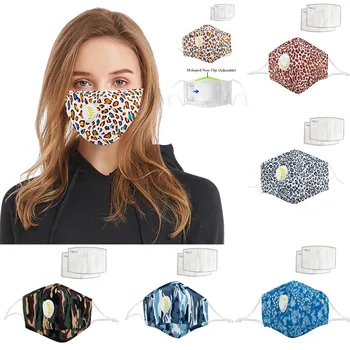 1PC Breathable Face Mask +2PCS Filters Cotton Leopard Prints Reusable Washable Masks Face Dust-proof Mouth Cover Mask mascarilla
1PC Breathable Face Mask +2PCS Filters Cotton Leopard Prints Reusable Washable Masks Face Dust-proof Mouth Cover Mask mascarilla