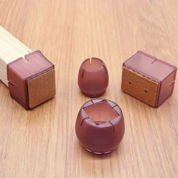 8 Pcs/Set Brown Chair Leg Cap Table Leg Covers Transparent Chair Leg Protector Cover Bottom Circle For Round Square Rectangular
8 Pcs/Set Brown Chair Leg Cap Table Leg Covers Transparent Chair Leg Protector Cover Bottom Circle For Round Square Rectangular