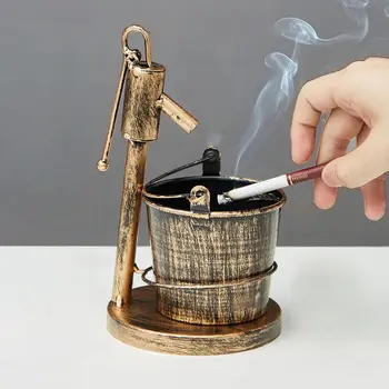 Ashtray Iron Retro Metal Ashtray Home Decoration Accessories Bar Cafe Living Room Restaurant Desktop Decoration Ash Tray Holder
Ashtray Iron Retro Metal Ashtray Home Decoration Accessories Bar Cafe Living Room Restaurant Desktop Decoration Ash Tray Holder