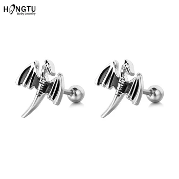 2PC Flying Dragon Piercings Stud Earrings Stainless Steel Helix Piercing Helix Earrings Tragus Conch Cartilage Piercing Earrings
2PC Flying Dragon Piercings Stud Earrings Stainless Steel Helix Piercing Helix Earrings Tragus Conch Cartilage Piercing Earrings