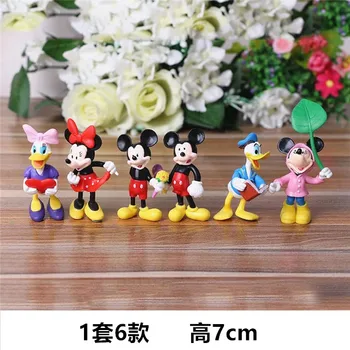 6PCS Disney Figures Mickey Mouse Minnie Mouse Clubhouse Birthday Party Cake Decoration PVC Action Figures Toys for Children DS10
6PCS Disney Figures Mickey Mouse Minnie Mouse Clubhouse Birthday Party Cake Decoration PVC Action Figures Toys for Children DS10