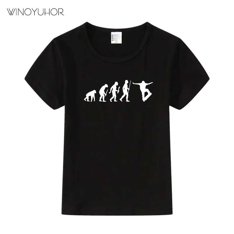 Evolution Skateboarder Tee Shirt Children Summer Short Sleeve T Shirt Baby Boys Girls Tops Funny Skateboarding Streetwear 
Evolution Skateboarder Tee Shirt Children Summer Short Sleeve T Shirt Baby Boys Girls Tops Funny Skateboarding Streetwear