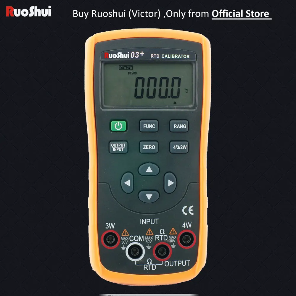 03+ RTD temperature Calibrator Simulation process frequency generator module Calibrator signal generator(RuoShui)
03+ RTD temperature Calibrator Simulation process frequency generator module Calibrator signal generator(RuoShui)