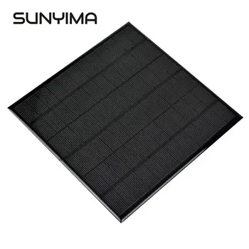 SUNYIMA 18V 4.5W Polycrystalline Solar Panel 170*170mm Mini Solar Cell Module Sun Power DIY Battery Charger for Solar Lamp Toy 
SUNYIMA 18V 4.5W Polycrystalline Solar Panel 170*170mm Mini Solar Cell Module Sun Power DIY Battery Charger for Solar Lamp Toy