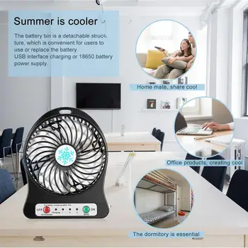 Mini LED Fan Air Cooler Battery Operated USB 3Mode Speed Regulation LED Lighting Home Office Desk Arctic Air Microhoo вентилятор
Mini LED Fan Air Cooler Battery Operated USB 3Mode Speed Regulation LED Lighting Home Office Desk Arctic Air Microhoo вентилятор