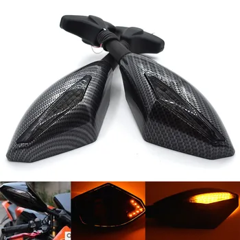 Universal Motorcycle integrated LED Turn Signals Rearview Mirror For YAMAHA MT-07/FZ-07 FJ-09 MT-09/SR/FZ-09 FZ1 FAZER FZ16
Universal Motorcycle integrated LED Turn Signals Rearview Mirror For YAMAHA MT-07/FZ-07 FJ-09 MT-09/SR/FZ-09 FZ1 FAZER FZ16