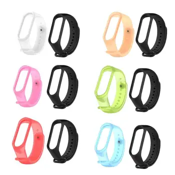 2pcs Mi band 3 4 Wrist Strap For Xiaomi Silicone Wrist Straps Belt+Translucent TPE Watch Band Replacement
2pcs Mi band 3 4 Wrist Strap For Xiaomi Silicone Wrist Straps Belt+Translucent TPE Watch Band Replacement