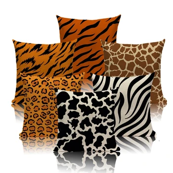 Animal Skin Pattern Cushion Cover Scandinavian Style Decorative 45*45 Linen Throw Pillow Case for Sofa Car Seat Pillowcase
Animal Skin Pattern Cushion Cover Scandinavian Style Decorative 45*45 Linen Throw Pillow Case for Sofa Car Seat Pillowcase