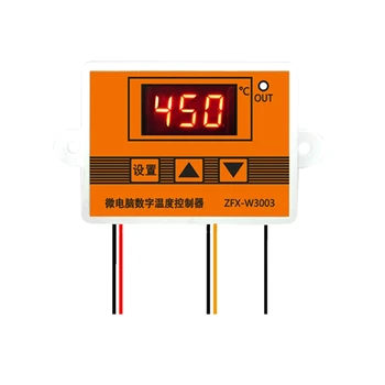 

3003 12V 24V 220V LED Microcomputer Digital Display Temperature Controller Thermostat Intelligent Time Controller Adjustable Ele