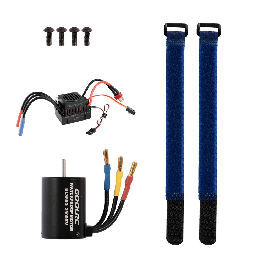 High Quality GOOLRC Waterproof BL3650 3900KV Brushless Motor with 60A ESC for 1/10 RC Car Off-road Truck RC Parts Accessories
High Quality GOOLRC Waterproof BL3650 3900KV Brushless Motor with 60A ESC for 1/10 RC Car Off-road Truck RC Parts Accessories