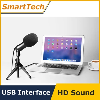 USB Microphone PC condenser Microphone Vocals Recording Studio Microphone for YouTube Video Skype Chatting Game Podcast
USB Microphone PC condenser Microphone Vocals Recording Studio Microphone for YouTube Video Skype Chatting Game Podcast