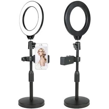 360° Rotating stand 20CM LED Beauty Ring Light Lamp+Adjustable Bracket Stand Kits For Photo Studio/Video Desktop Fill Light
360° Rotating stand 20CM LED Beauty Ring Light Lamp+Adjustable Bracket Stand Kits For Photo Studio/Video Desktop Fill Light