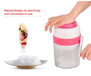 Household Manual Mini Ice Crushers Stainless Steel Shavers Portable Snow Crushing Ice Grinder Machine Ice Cream Smoothie Tools
Household Manual Mini Ice Crushers Stainless Steel Shavers Portable Snow Crushing Ice Grinder Machine Ice Cream Smoothie Tools