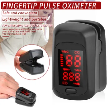 Fingertip Pulse Oximeter LED Digital Display Heath Care Measurement Oximeters MSU88
Fingertip Pulse Oximeter LED Digital Display Heath Care Measurement Oximeters MSU88
