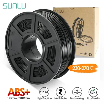 SUNLU ABS Plus Filament For 3d Printer 1.75MM 3D Printing Materials Good Toughness High Temperature Plastic ABS 
SUNLU ABS Plus Filament For 3d Printer 1.75MM 3D Printing Materials Good Toughness High Temperature Plastic ABS