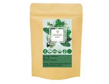 Ginkgo biloba extract /Organic ginkgo biloba leaf extract 20:1
Ginkgo biloba extract /Organic ginkgo biloba leaf extract 20:1