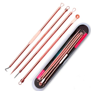 4PCS Golden Acne Removal Needle Pimple Needle Blackhead Remover Acne Treatment Acne Needle Black Mask Acne Extractor Remover
4PCS Golden Acne Removal Needle Pimple Needle Blackhead Remover Acne Treatment Acne Needle Black Mask Acne Extractor Remover