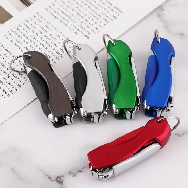 Creative Protable Key Chain Ballpoint Pen Multifunction Metal Nail Clippers Mini Office School Supplies Stationery
Creative Protable Key Chain Ballpoint Pen Multifunction Metal Nail Clippers Mini Office School Supplies Stationery