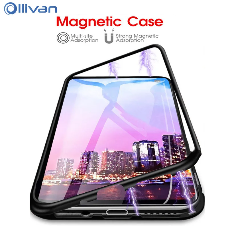Magnetic Adsorption Metal Case For Samsung Galaxy A10 Tempered Glass Cover For Samsung S10 Plus S10 5G A50 A30 A70 Magnet Cases
Magnetic Adsorption Metal Case For Samsung Galaxy A10 Tempered Glass Cover For Samsung S10 Plus S10 5G A50 A30 A70 Magnet Cases
