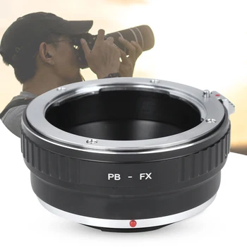 lFikaz PB-FX Aluminium Alloy Durable Lens Mounting Adapter Ring for PB Mount Lens to for Fuji FX Mount Camera Lens Adapter Ring
lFikaz PB-FX Aluminium Alloy Durable Lens Mounting Adapter Ring for PB Mount Lens to for Fuji FX Mount Camera Lens Adapter Ring