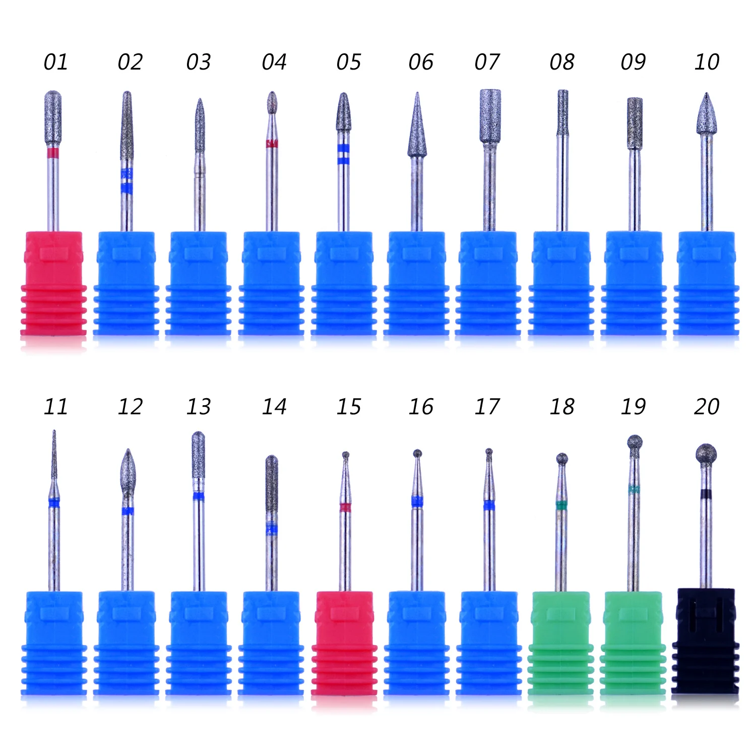 Diamond Drill Bit 17 Type 3/32'' Milling Manicure Cutter for Pedicure Electric Machine Device Tool Nail Art Burr Drill
Diamond Drill Bit 17 Type 3/32'' Milling Manicure Cutter for Pedicure Electric Machine Device Tool Nail Art Burr Drill