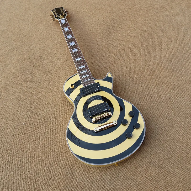 Electric Guitar Custom Zakk Guitar with golden hardware and HH pickups.customized,Paypal available!zk-1
Electric Guitar Custom Zakk Guitar with golden hardware and HH pickups.customized,Paypal available!zk-1