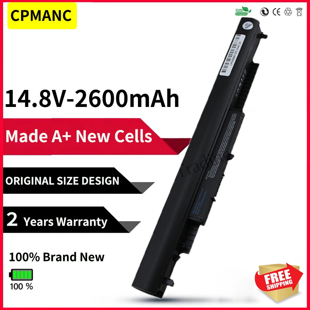 CPMANC 4Cell For Pavilion 14-ac0XX 15-ac0XX HS03 HSTNN-LB6V HS04 HSTNN-LB6U Laptop Battery for HP 245 255 250 240 G4 Notebook PC
CPMANC 4Cell For Pavilion 14-ac0XX 15-ac0XX HS03 HSTNN-LB6V HS04 HSTNN-LB6U Laptop Battery for HP 245 255 250 240 G4 Notebook PC