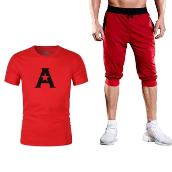 Summer fashion 2 piece set men's sportswear sportswear gym fitness clothes running jogging sportswear sports exercise suit
Summer fashion 2 piece set men's sportswear sportswear gym fitness clothes running jogging sportswear sports exercise suit