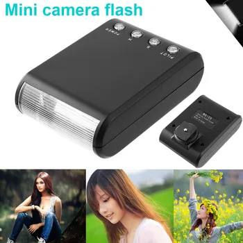 Universal Compatible Mini LED Camera Flash Speedlite External Protable Flashlight HJ55
Universal Compatible Mini LED Camera Flash Speedlite External Protable Flashlight HJ55
